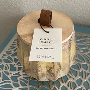 Threshold Vanilla Pumpkin Soy Wax Blend Ceramic Candle